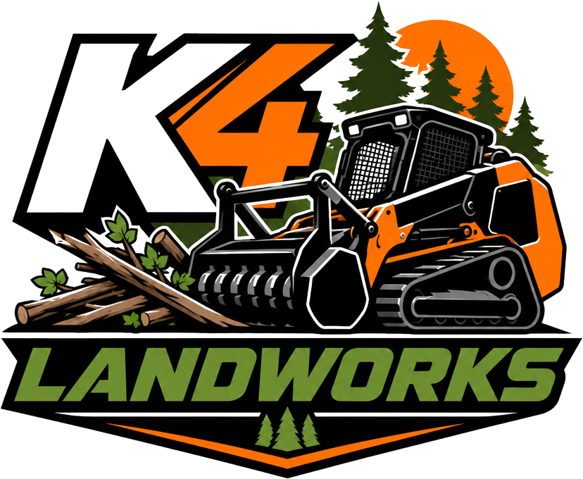 K4 Landworks forestry mulching logo
